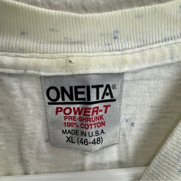 Oneita Vintage Constitution 2nd Amendment Size XL 93 - Picture 5 of 9